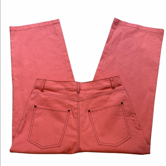 Kate Spade Heather Basket Weave Wide Leg Pant, Sz 8 - Picture 8 of 11